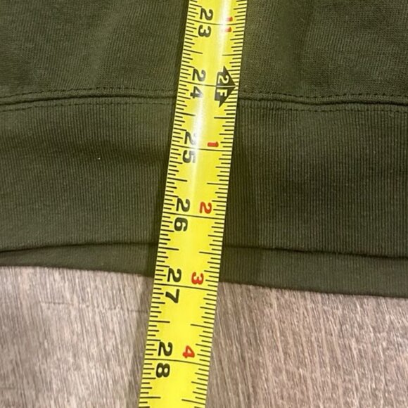 Vintage USMC Sweatshirt Mens Large Green 1990s Marine Corp - Picture 3 of 5